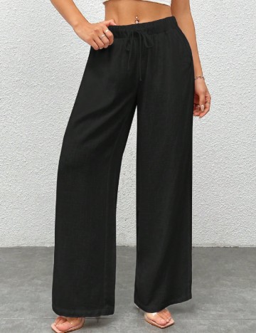 
						Pantaloni SHEIN, negru