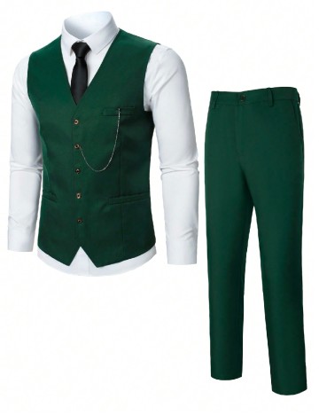 
						Costum SHEIN, verde