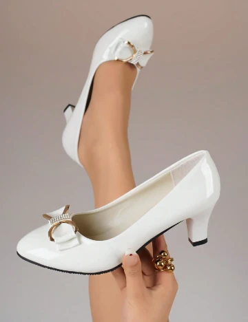 Pantofi SHEIN, alb Alb