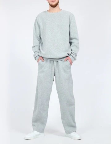 Pantaloni SHEIN, gri deschis