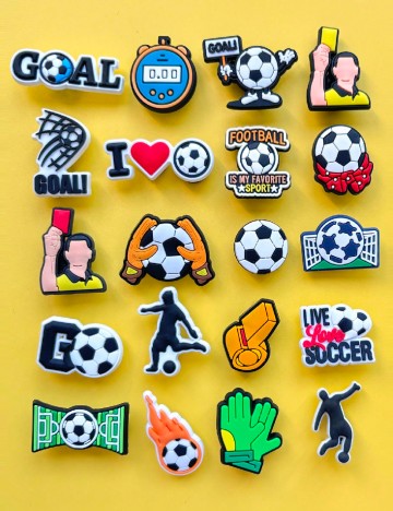 Set charmuri pentru saboti SHEIN, mix culori