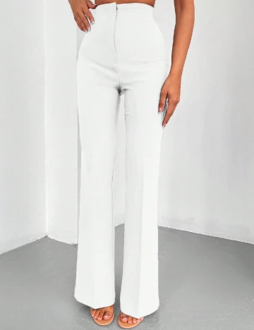 Pantaloni SHEIN, alb