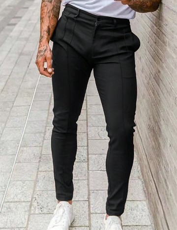 
						Pantaloni SHEIN, negru