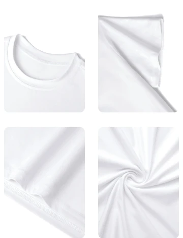 Tricou Shein Kids, alb