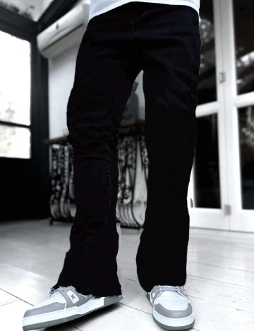 Blugi SHEIN, negru Negru