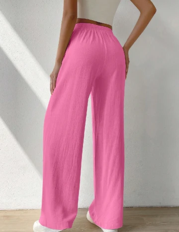 Pantaloni SHEIN, roz