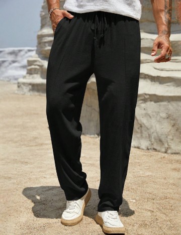 
						Pantaloni SHEIN, negru