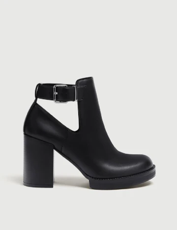 Botine Pull&Bear, negru