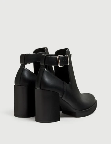 Botine Pull&Bear, negru