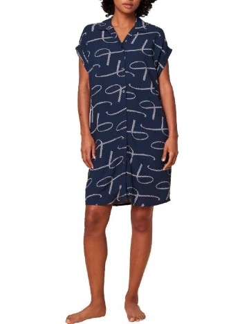 Camasa de noapte Triumph, bleumarin Albastru