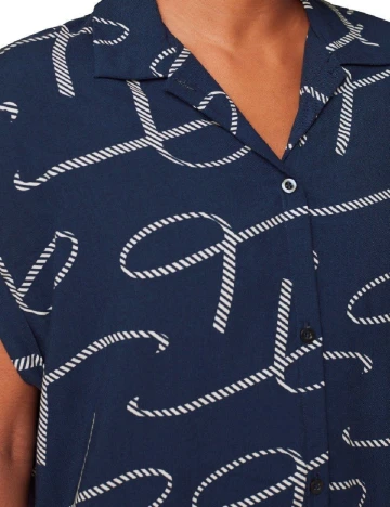 Camasa de noapte Triumph, bleumarin Albastru