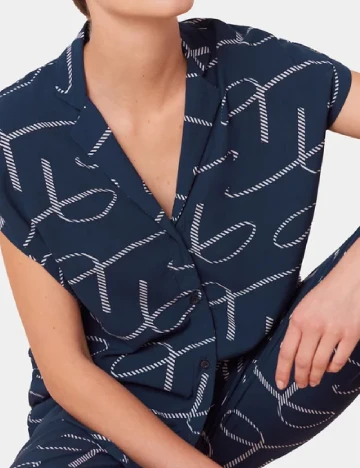 Pijama Triumph, bleumarin