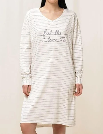 Rochie de noapte Triumph, ecru