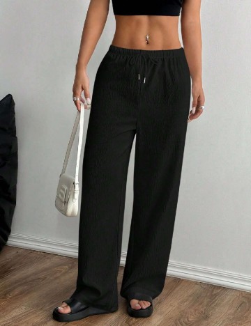 Pantaloni SHEIN, negru