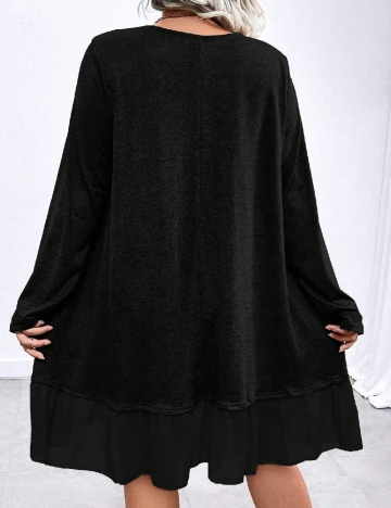 Rochie scurta SHEIN CURVE, negru