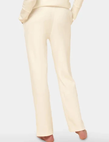Pantaloni de pijama Triumph, ecru