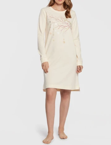 Rochie de noapte Triumph, ecru Alb