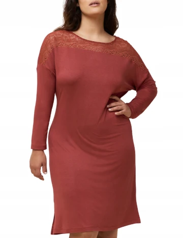 Rochie de noapte Triumph, grena