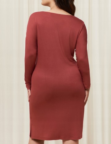 Rochie de noapte Triumph, grena