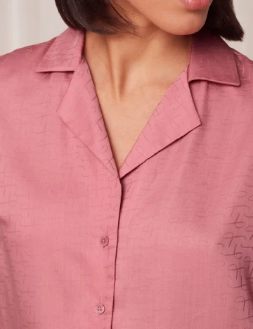Camasa pijama Triumph, roz Roz