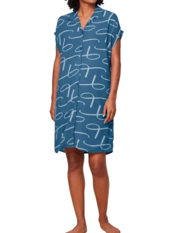 Camasa de noapte Triumph, albastru Albastru