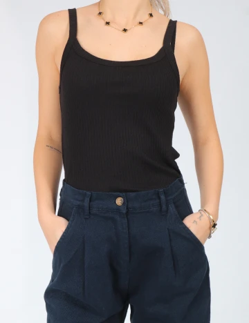 Pantaloni SHEIN, bleumarin Albastru