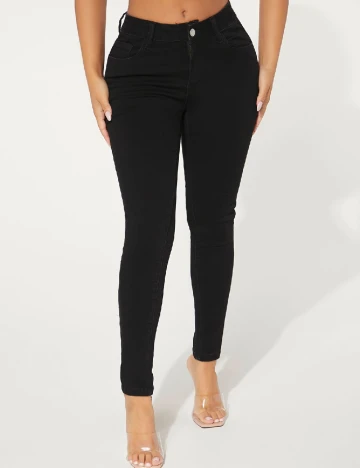 Blugi SHEIN, negru Negru