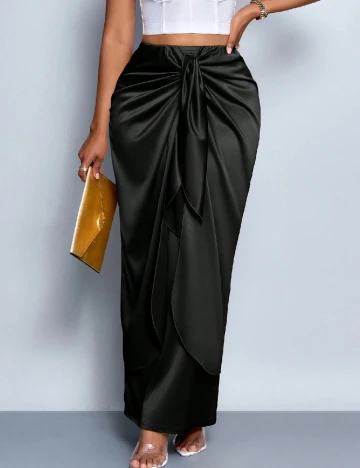 Fusta SHEIN, negru Negru