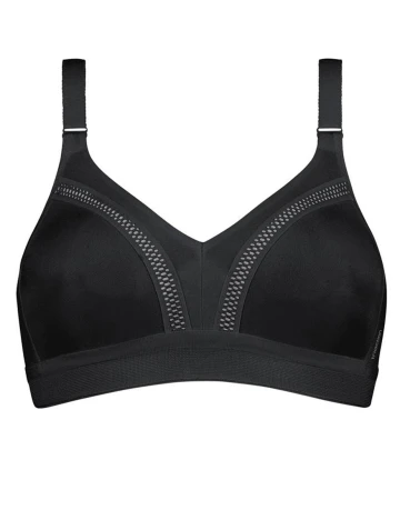 Bustiera Triaction, negru