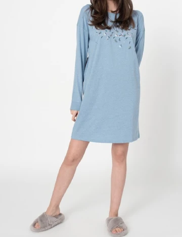 Rochie de noapte Triumph, albastru Albastru