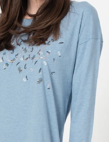 Rochie de noapte Triumph, albastru Albastru