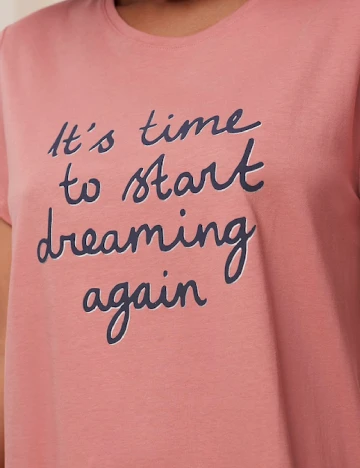 Rochie de noapte Triumph, roz