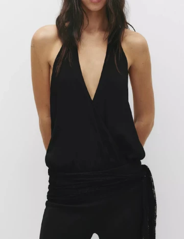 Body Pull&Bear, negru