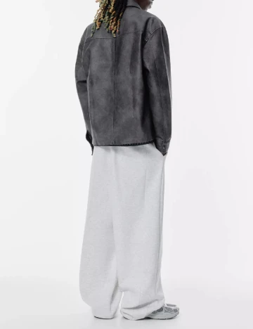 Jacheta Pull&Bear, gri inchis