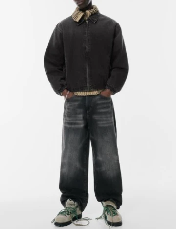 Jacheta Pull&Bear, negru