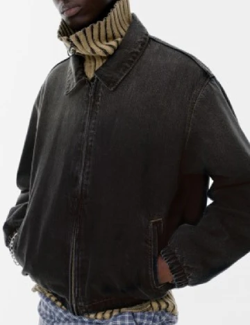 Jacheta Pull&Bear, negru