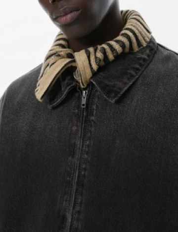 Jacheta Pull&Bear, negru