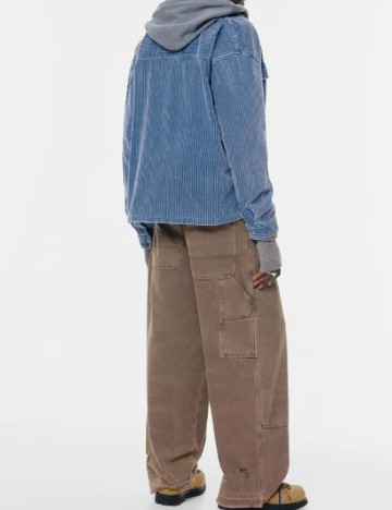 Jacheta Pull&Bear, albastru