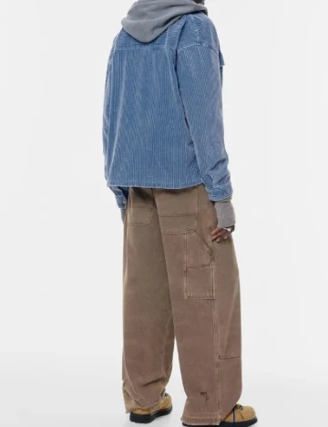 Jacheta Pull&Bear, albastru