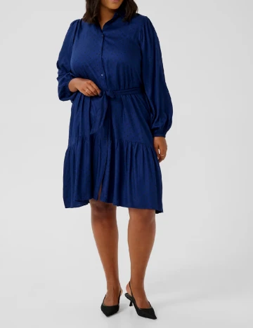 Rochie scurta Kaffe, albastru