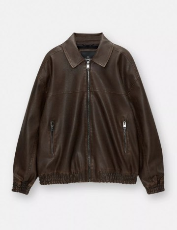 Jacheta Pull&Bear, maro