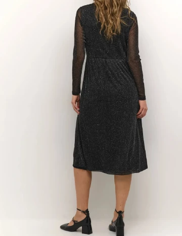 Rochie medie Culture, negru