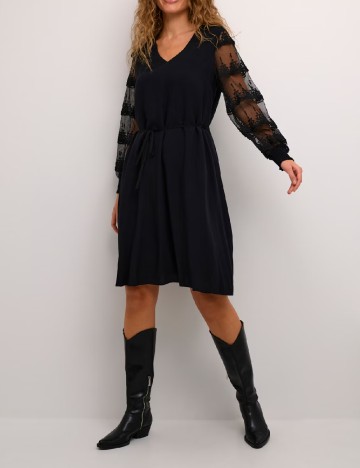 
						Rochie scurta Kaffe, negru