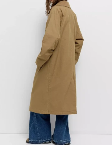 Trench Pull&Bear, maro deschis