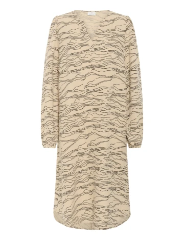 Rochie medie Kaffe, crem Crem