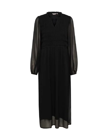 Rochie lunga Kaffe, negru