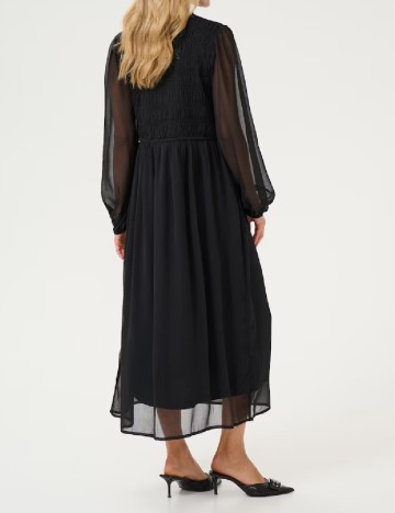 Rochie lunga Kaffe, negru