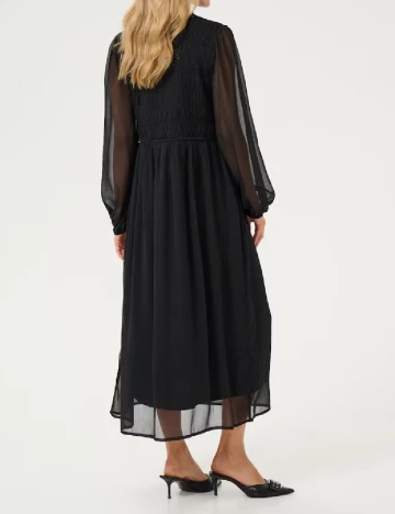 Rochie lunga Kaffe, negru