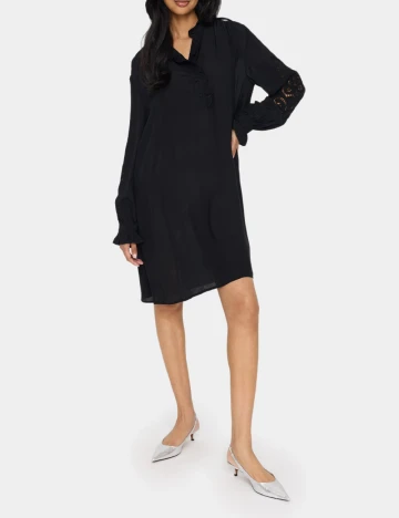 Rochie scurta Saint Tropez, negru Negru