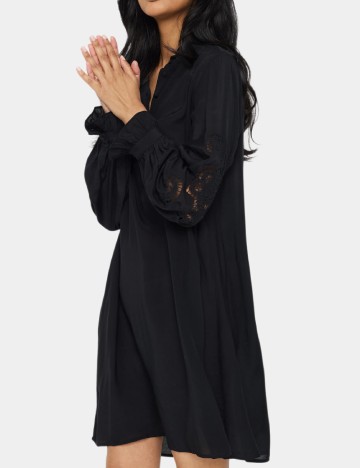 Rochie scurta Saint Tropez, negru